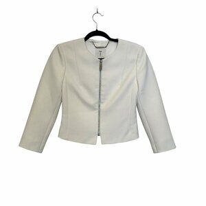 ✨Ted Baker Women's Size 1 Formal Suit Cropped Jacket Blazer White✨